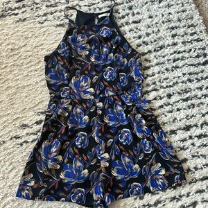 Lush High Scoop Neck Romper